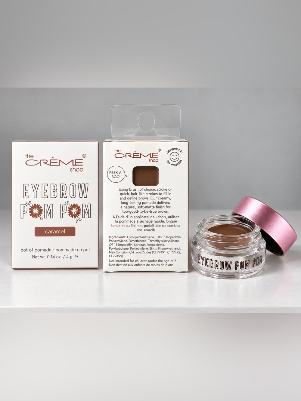 The Creme Shop Eyebrow Pom Pom - Caramel